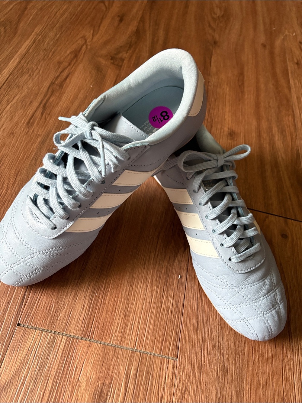 New Light Blue Adidas Sneakers